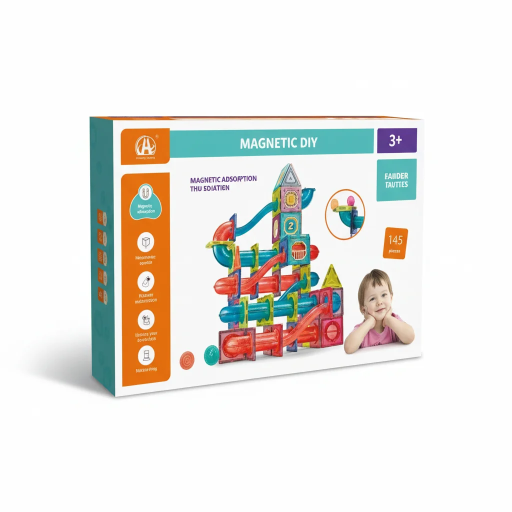 Juego de Construcción Magnético -145 Piezas